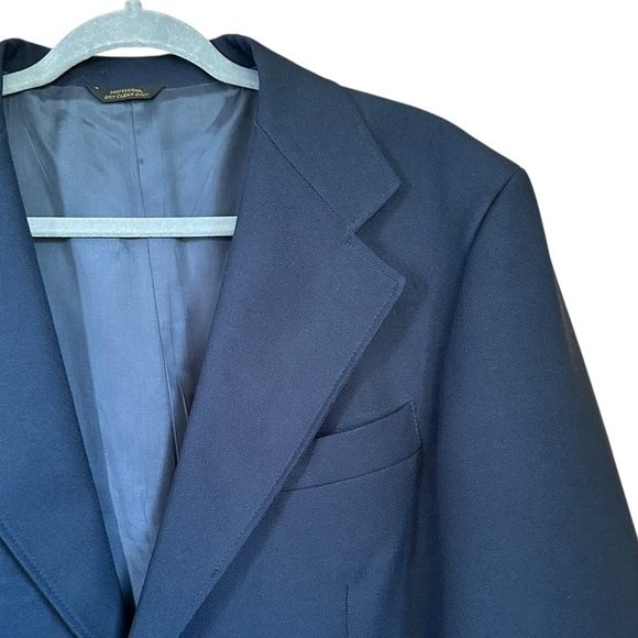 Vintage Levi’s Panatela Sportswear Navy Blazer Sports Coat 44R - Picture 4 of 12